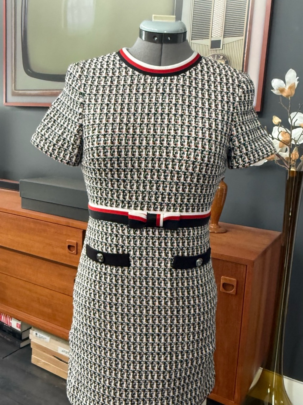 Maje Tweed Dress